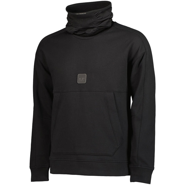 Patch Logo Funnel Neck Sweat - Casual Basement