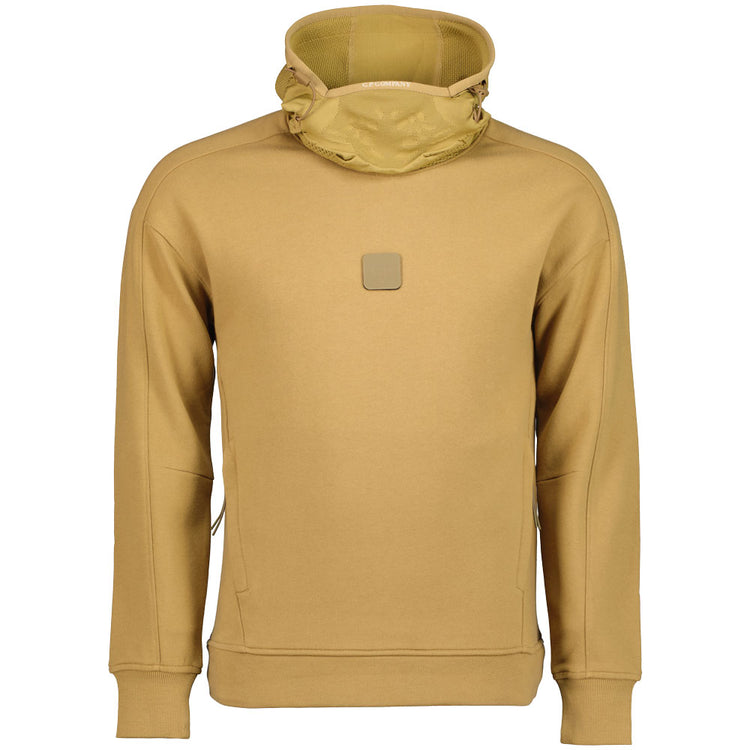 Patch Logo Hooded Sweatshirt - Casual Basement