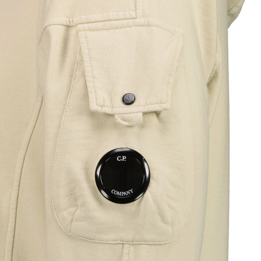 Light Fleece Hooded Lens Sweatshirt - Casual Basement