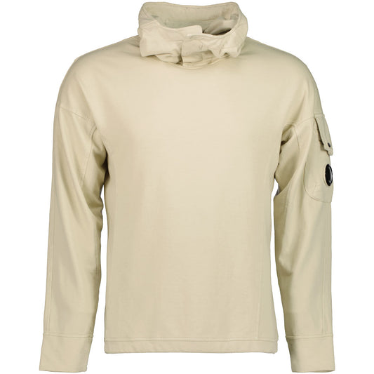 Light Fleece Hooded Lens Sweatshirt - Casual Basement