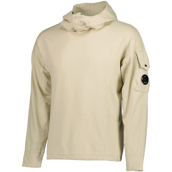 Light Fleece Hooded Lens Sweatshirt - Casual Basement