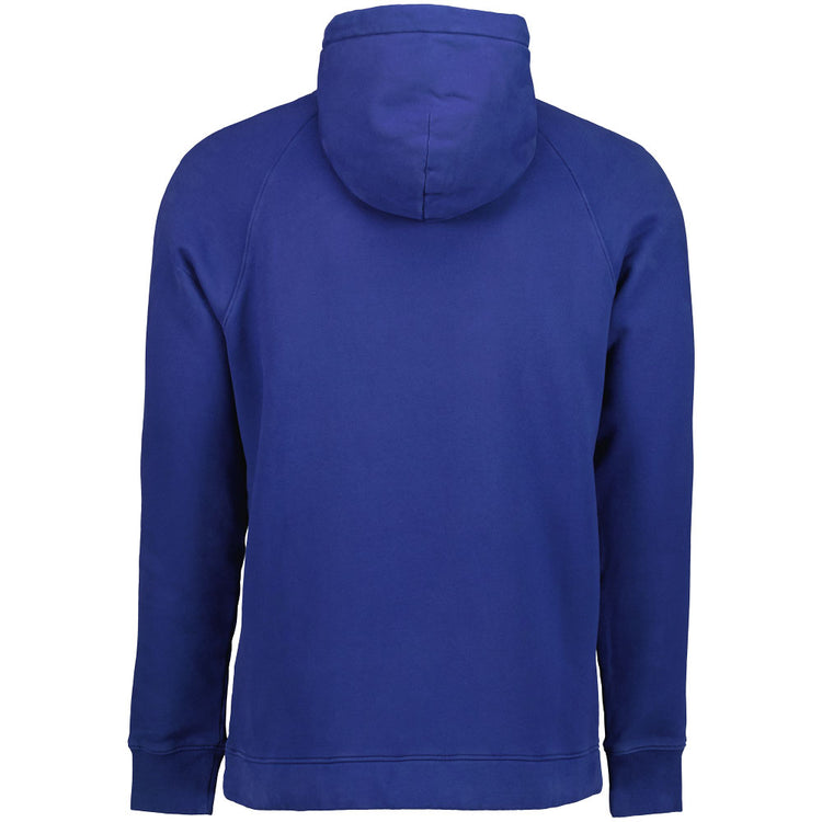 Pullover Logo Patch Hoodie - Casual Basement