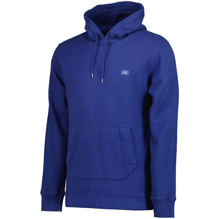 Pullover Logo Patch Hoodie - Casual Basement