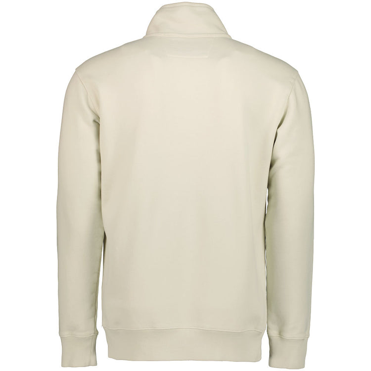 Logo Patch Quarter Button Sweatshirt - Casual Basement