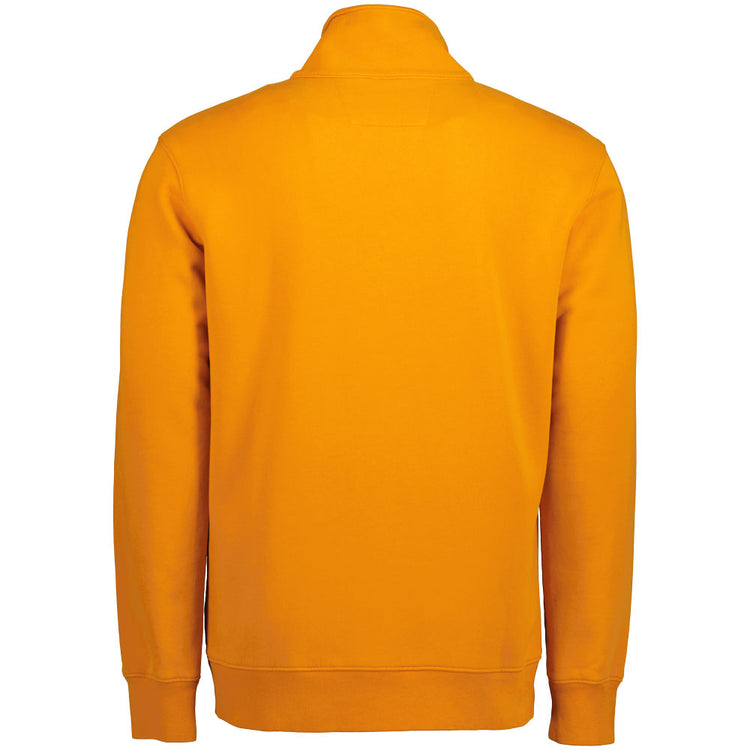 Logo Patch Quarter Button Sweatshirt - Casual Basement