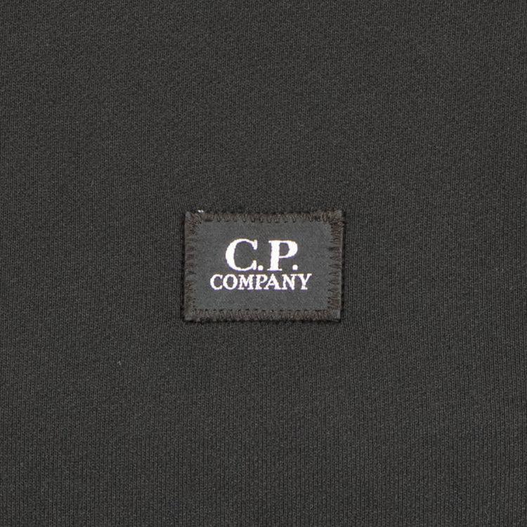 Logo Patch Quarter Button Sweatshirt - Casual Basement