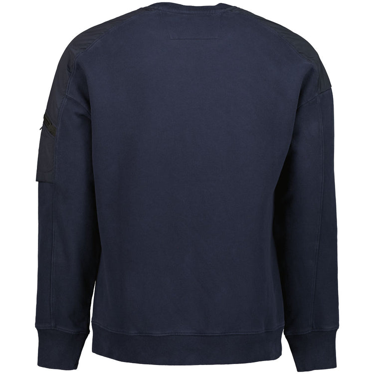 C.P. Company x FILA Mixed Lens Sweatshirt - Casual Basement