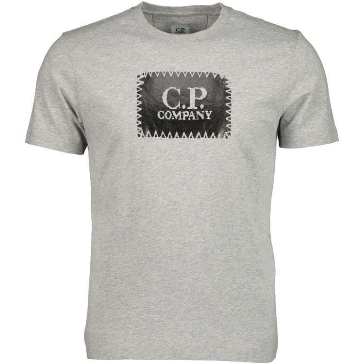Stamp Print T-Shirt - Casual Basement
