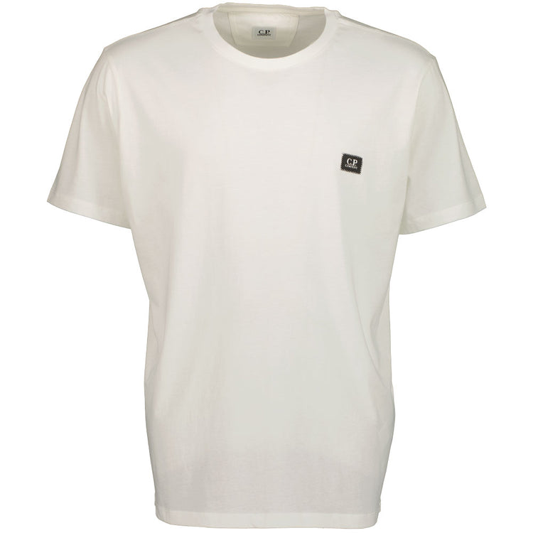 Small Logo Patch Print T-Shirt - Casual Basement