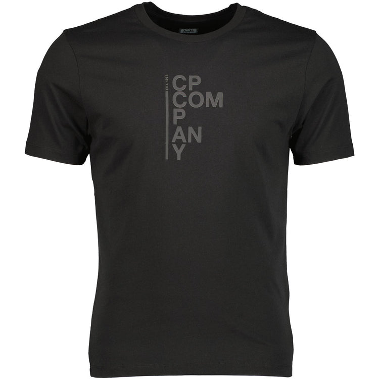 Vertical Logo T-Shirt - Casual Basement