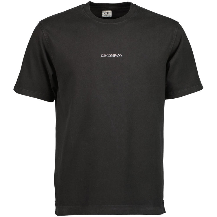 Heavy Jersey Logo Print T-Shirt - Casual Basement