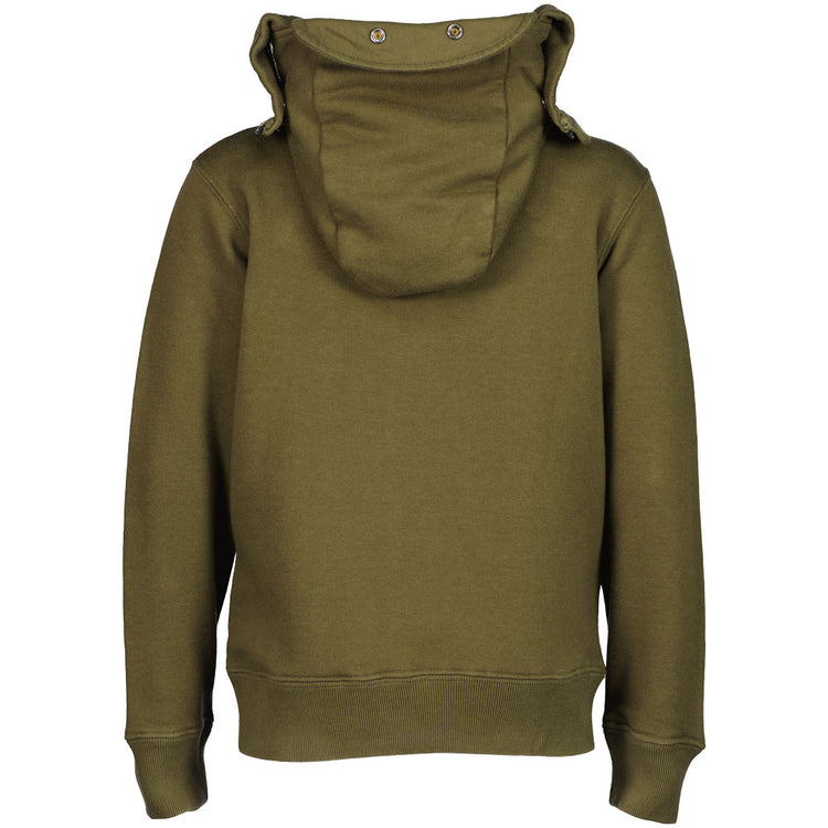 Junior Explorer Goggle Hooded Zip Sweatshirt - Casual Basement