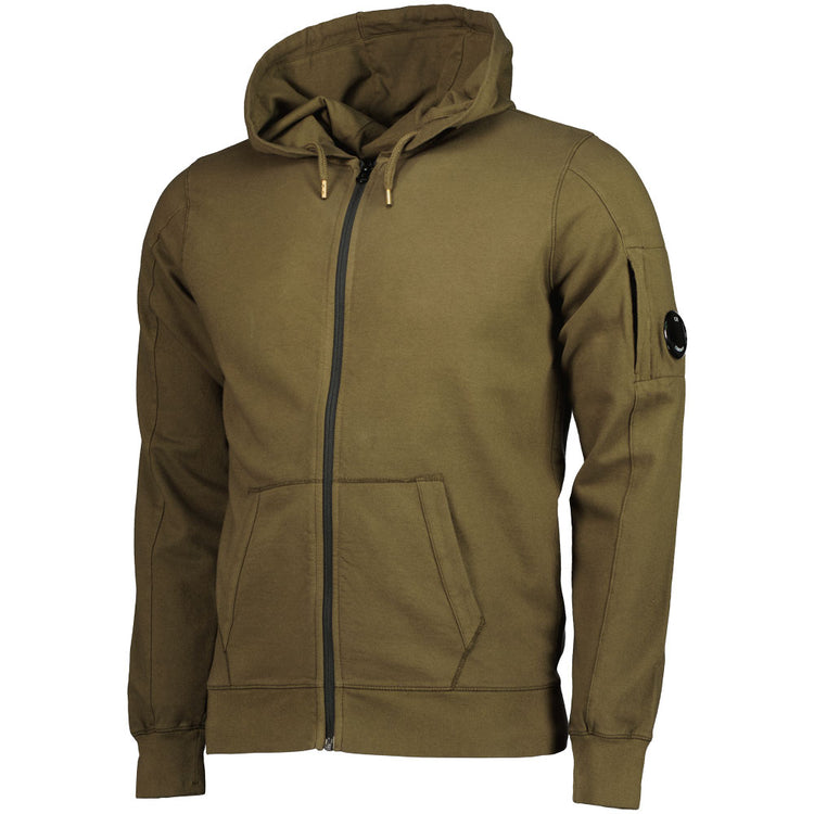 Junior Light Fleece Zip Lens Hoodie - Casual Basement