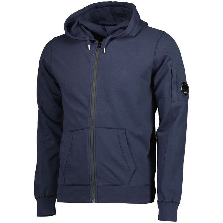 Junior Light Fleece Zip Lens Hoodie - Casual Basement