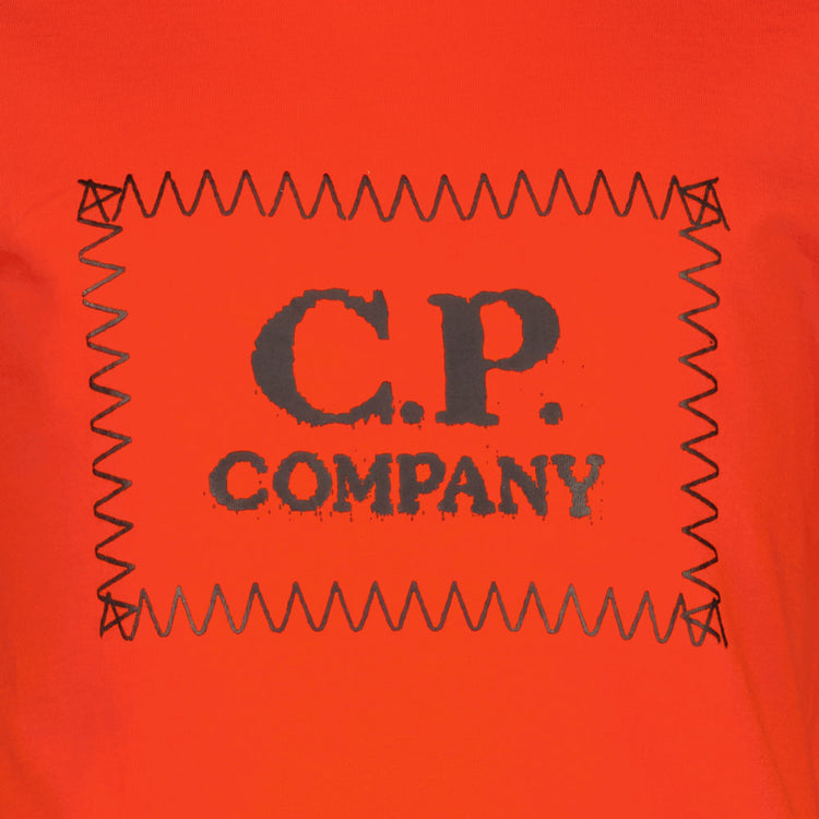 Junior Logo Patch Print T-Shirt - Casual Basement