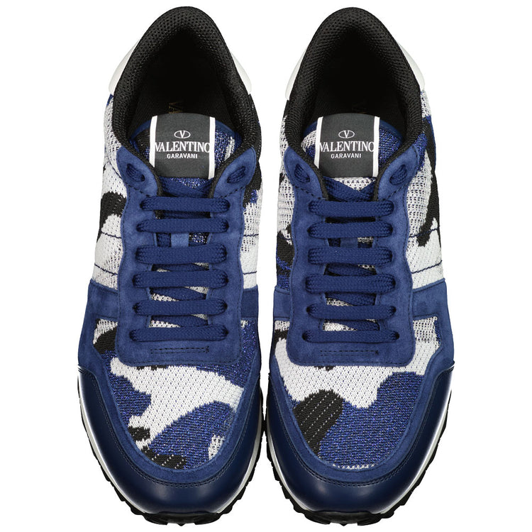 Mesh Camo Rockrunner Sneakers - Casual Basement