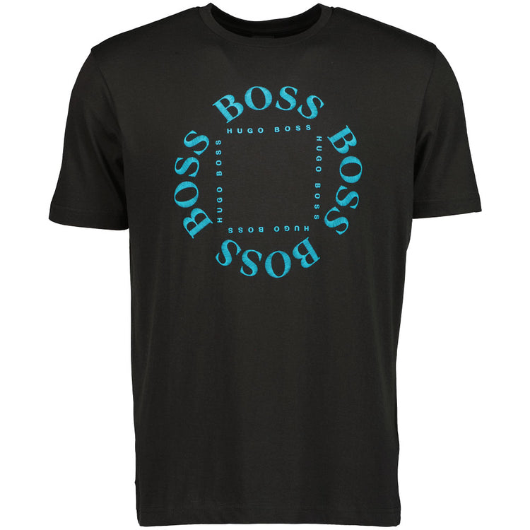 Hugo Boss Circular Logo T-Shirt - Casual Basement