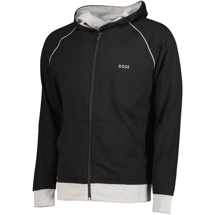 Hugo Boss Lightweight Zip Hoodie - Casual Basement