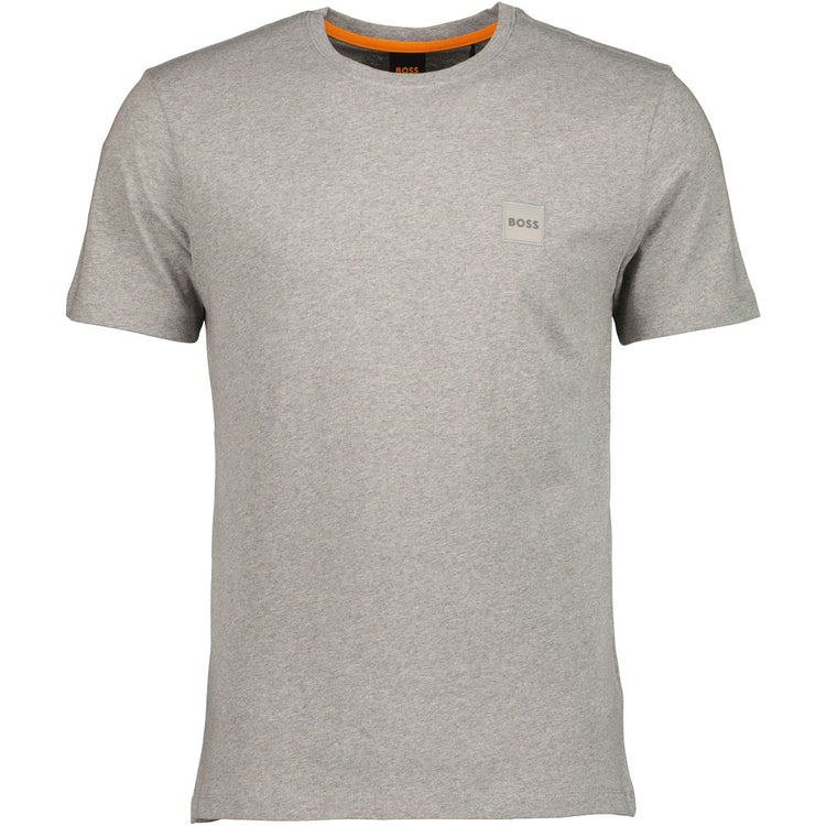 Relaxed Fit Logo Patch T-Shirt - Casual Basement