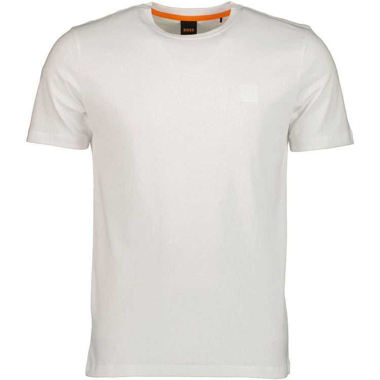 Relaxed Fit Logo Patch T-Shirt - Casual Basement