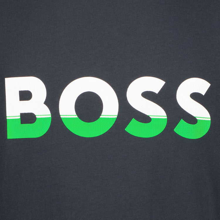Colour-Blocked Logo Print T-Shirt - Casual Basement