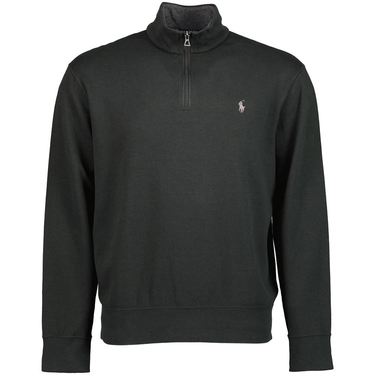 Quarter Zip Logo Sweat - Casual Basement