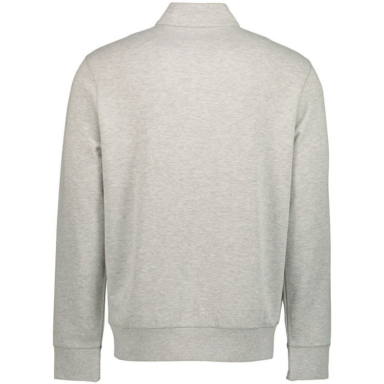 Quarter Zip Logo Sweat - Casual Basement