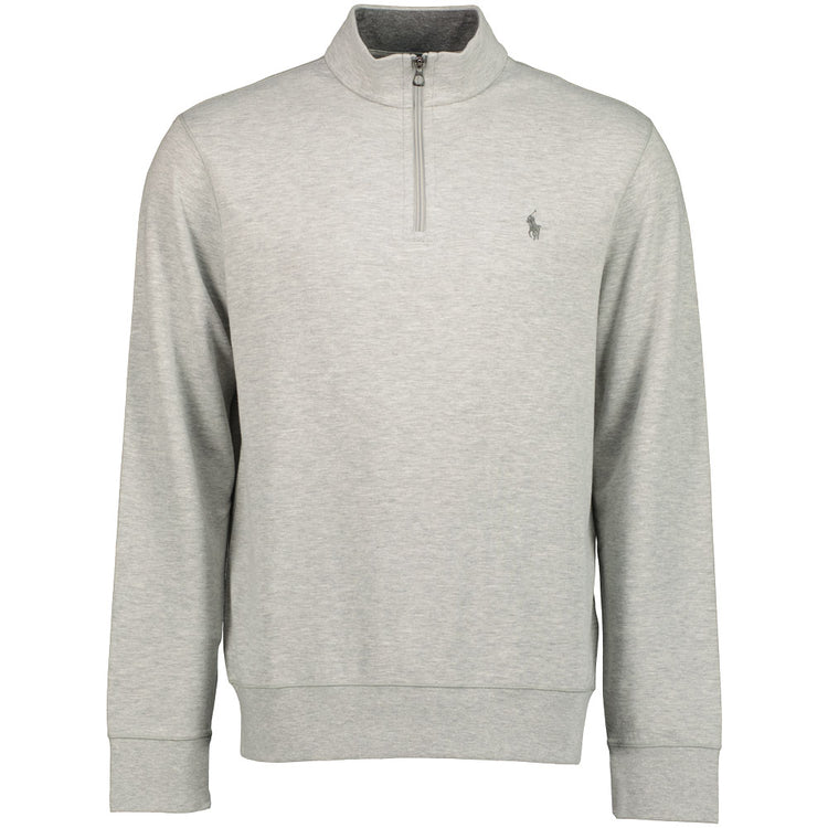 Quarter Zip Logo Sweat - Casual Basement