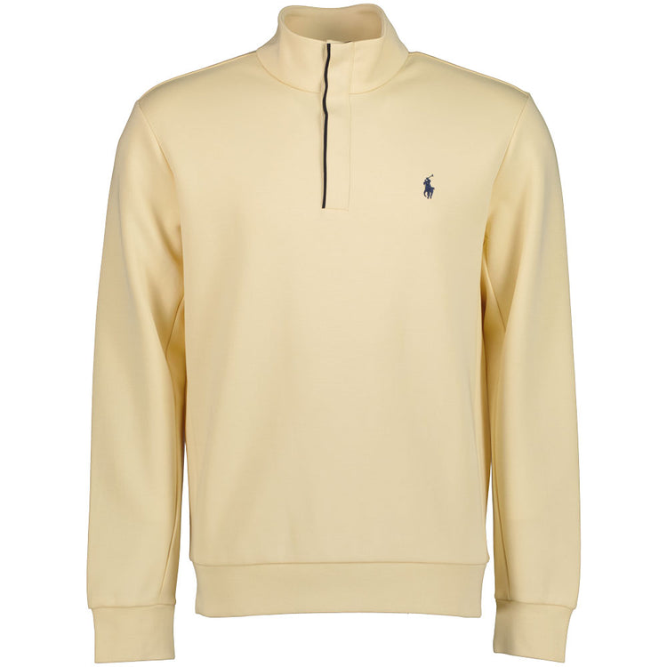 Quarter Zip Embroidered Logo Sweat - Casual Basement