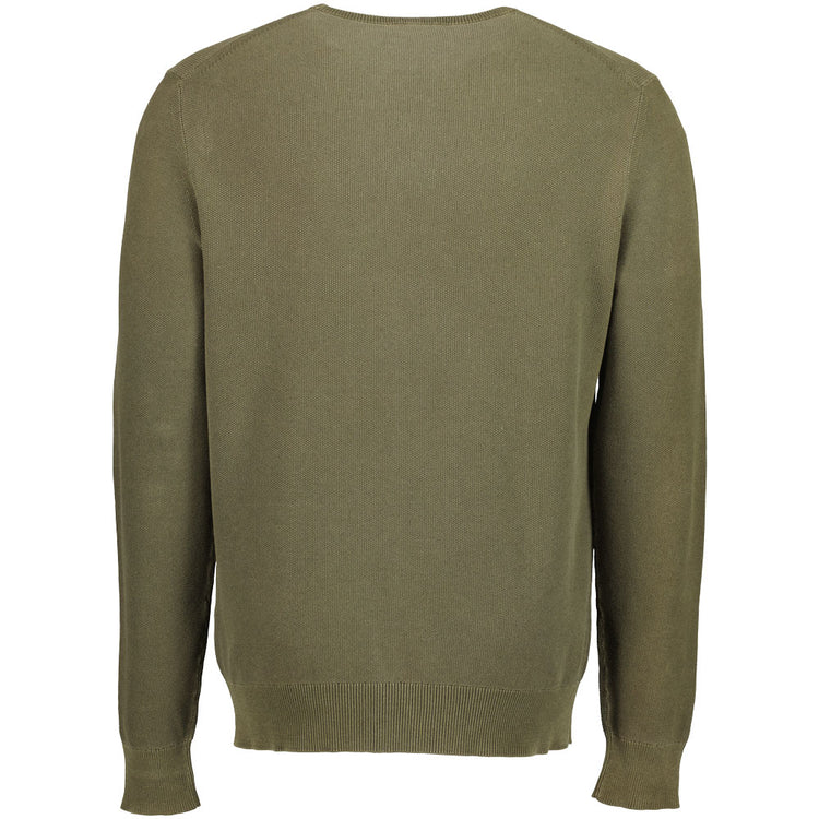 Pigment Dye Crew Neck Jumper - Casual Basement