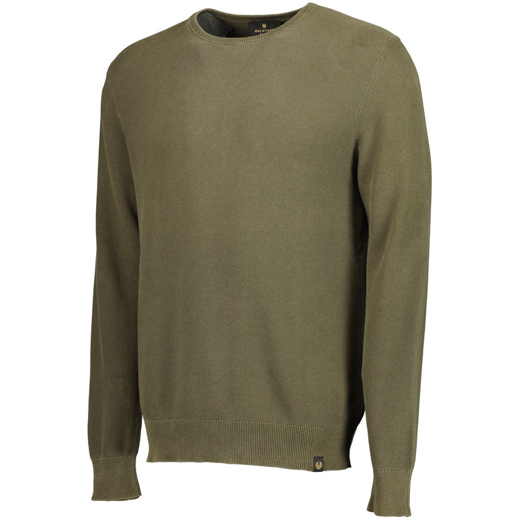 Pigment Dye Crew Neck Jumper - Casual Basement