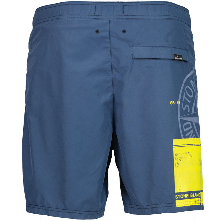 S.I. Block Logo Swim Shorts - Casual Basement