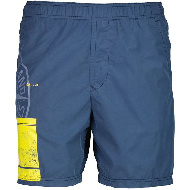 S.I. Block Logo Swim Shorts - Casual Basement