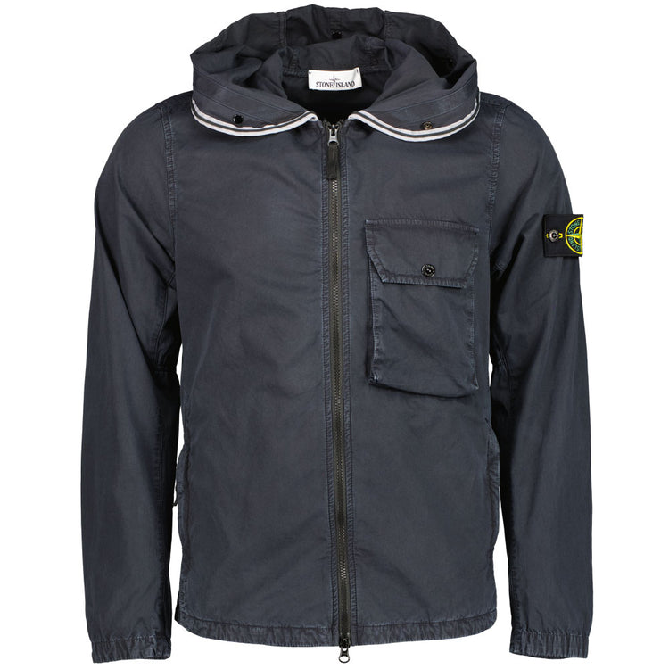 Old Treatment Hooded Overshirt Jacket - Casual Basement