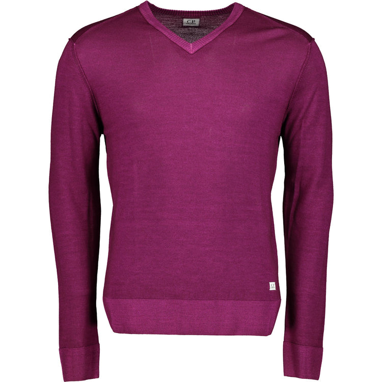 V-Neck Merino Wool Knit - Casual Basement