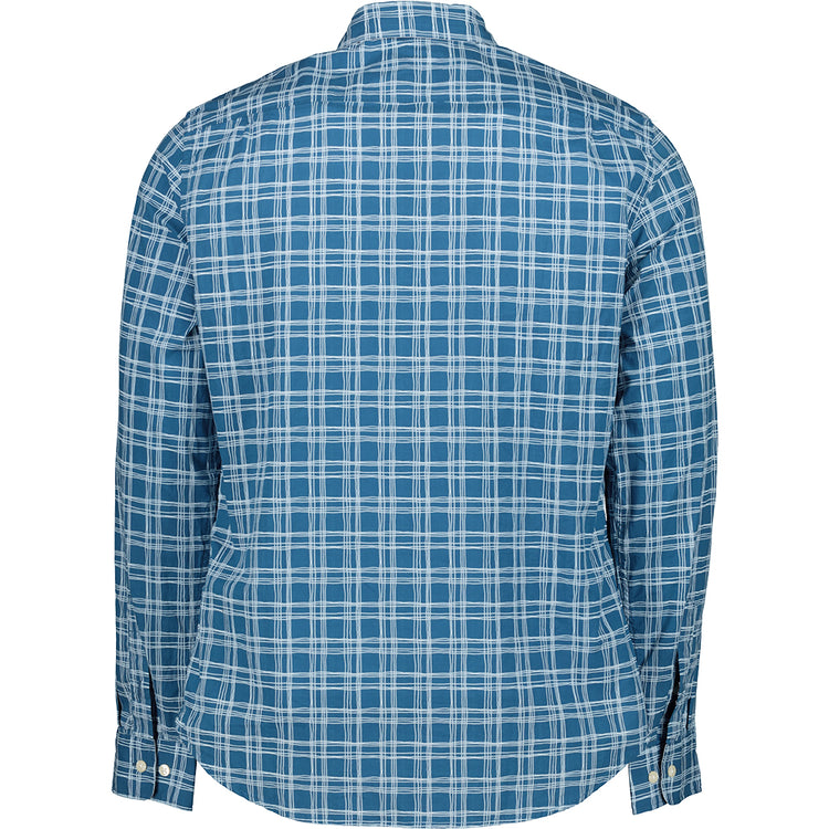 Long Sleeve Macro Check Shirt - Casual Basement