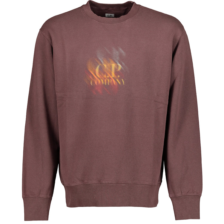 Logo Print Sweatshirt - Casual Basement