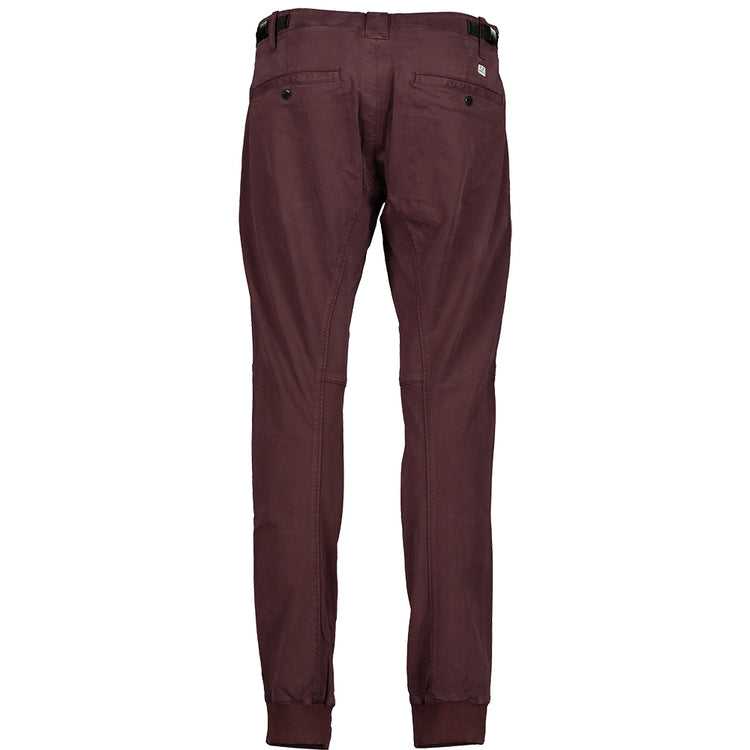 Slim Fit Satin Trousers - Casual Basement