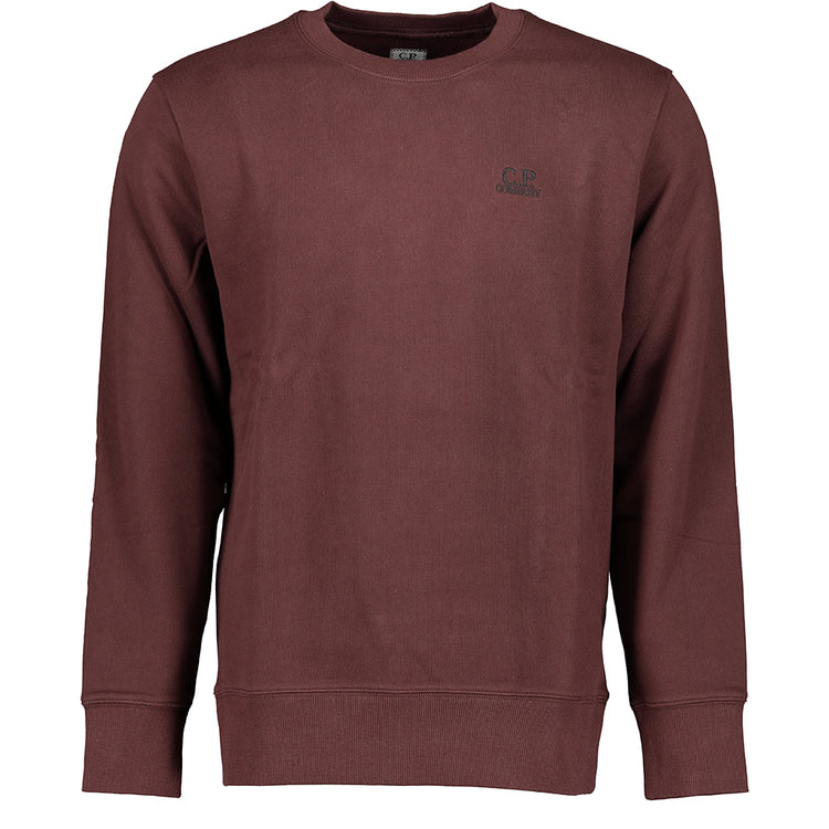 Diagonal Fleece Logo Sweatshirt - Casual Basement