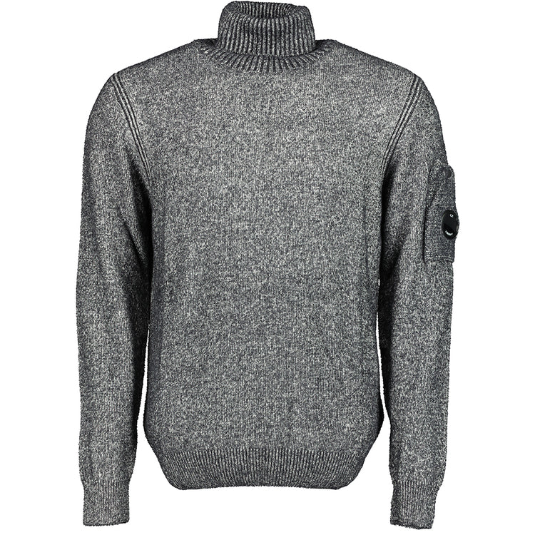 C.P. Roll Neck Lens Fleece Knit - Casual Basement