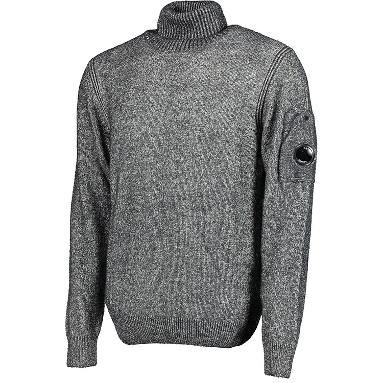 C.P. Roll Neck Lens Fleece Knit - Casual Basement