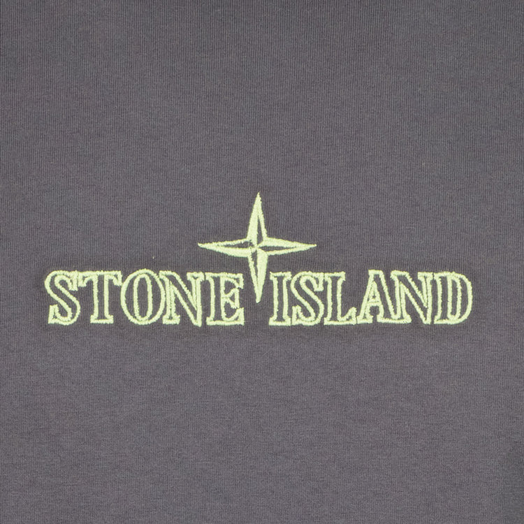 Junior Overlocked Seam Embroidered Logo T-Shirt - Casual Basement