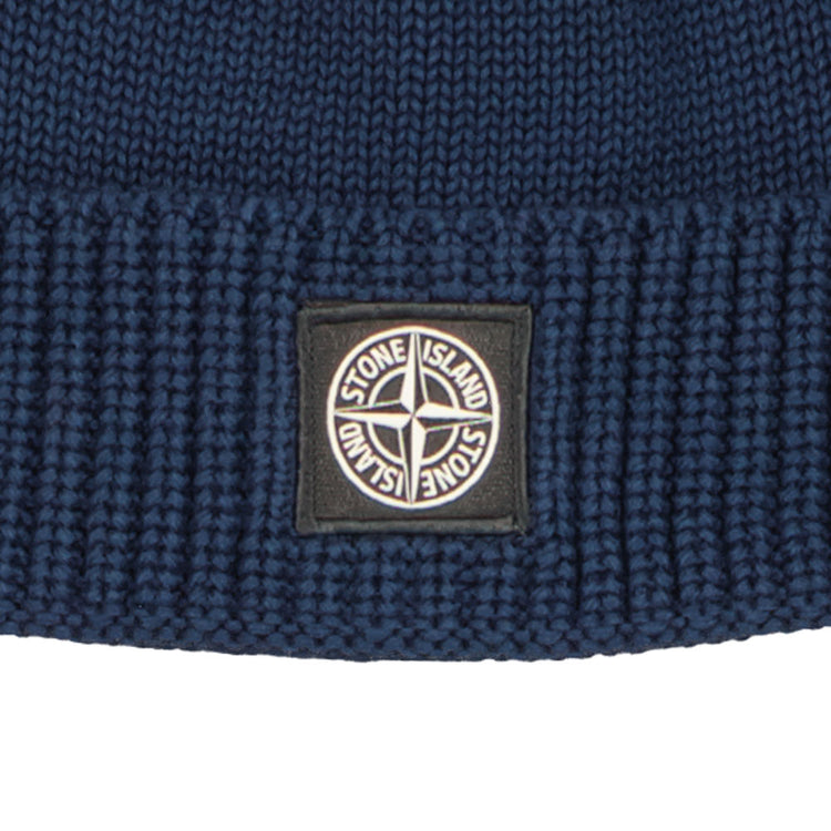 Junior Patch Logo Cotton Beanie - Casual Basement