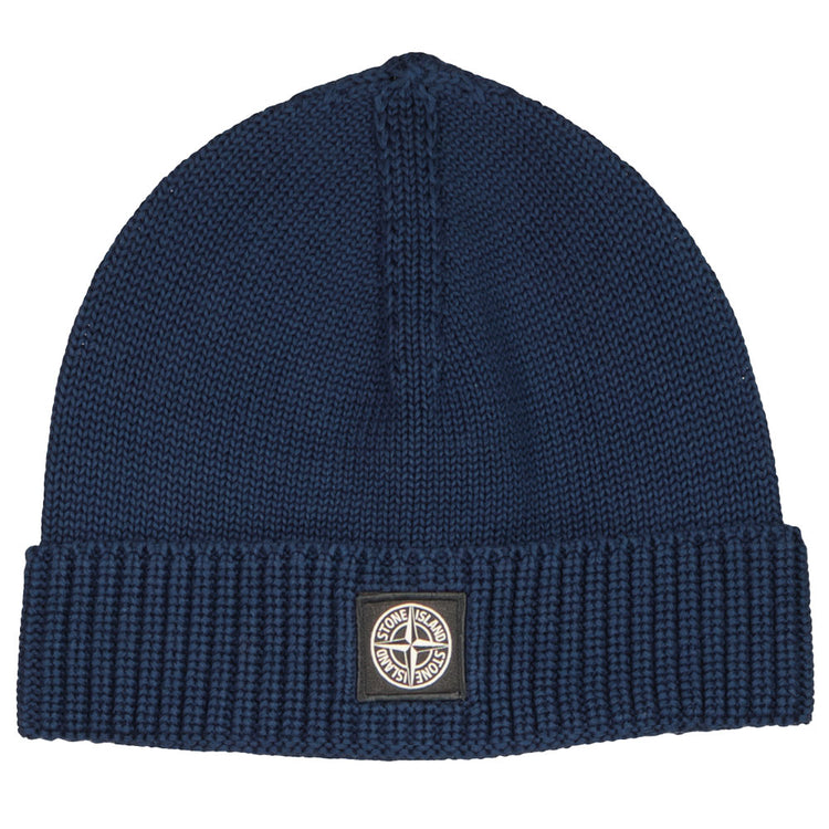 Junior Patch Logo Cotton Beanie - Casual Basement