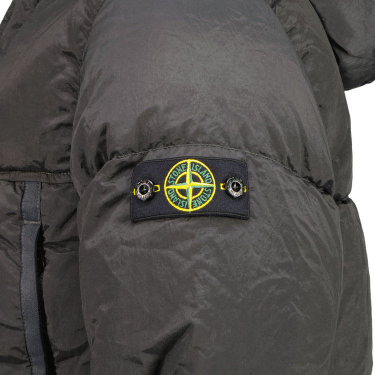 Junior Nylon Metal Hooded Down Jacket - Casual Basement