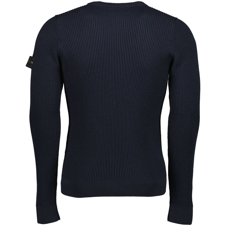 Junior Crewneck Ribbed Knit - Casual Basement