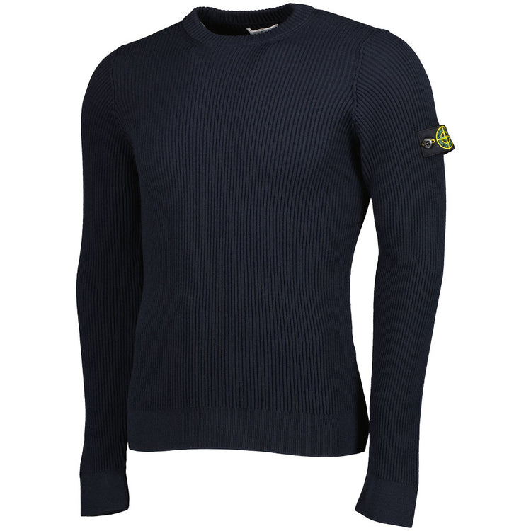 Junior Crewneck Ribbed Knit - Casual Basement