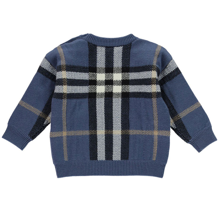 Burberry Kids Denny Check Knit - Casual Basement