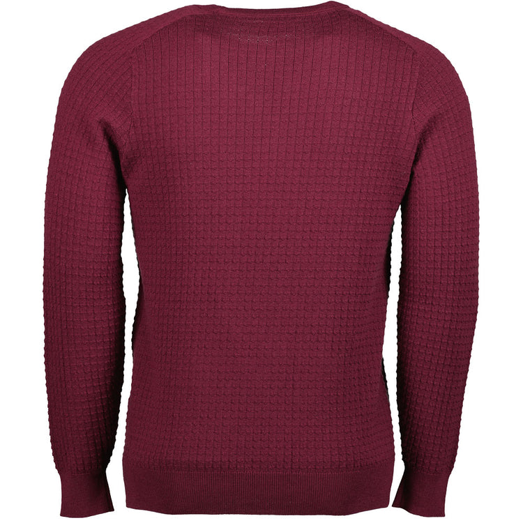 GANT Merino Textured Crewneck Knit - Casual Basement