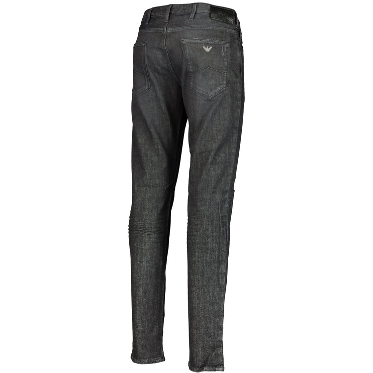 'J06' Distressed Slim Fit Jeans - Casual Basement